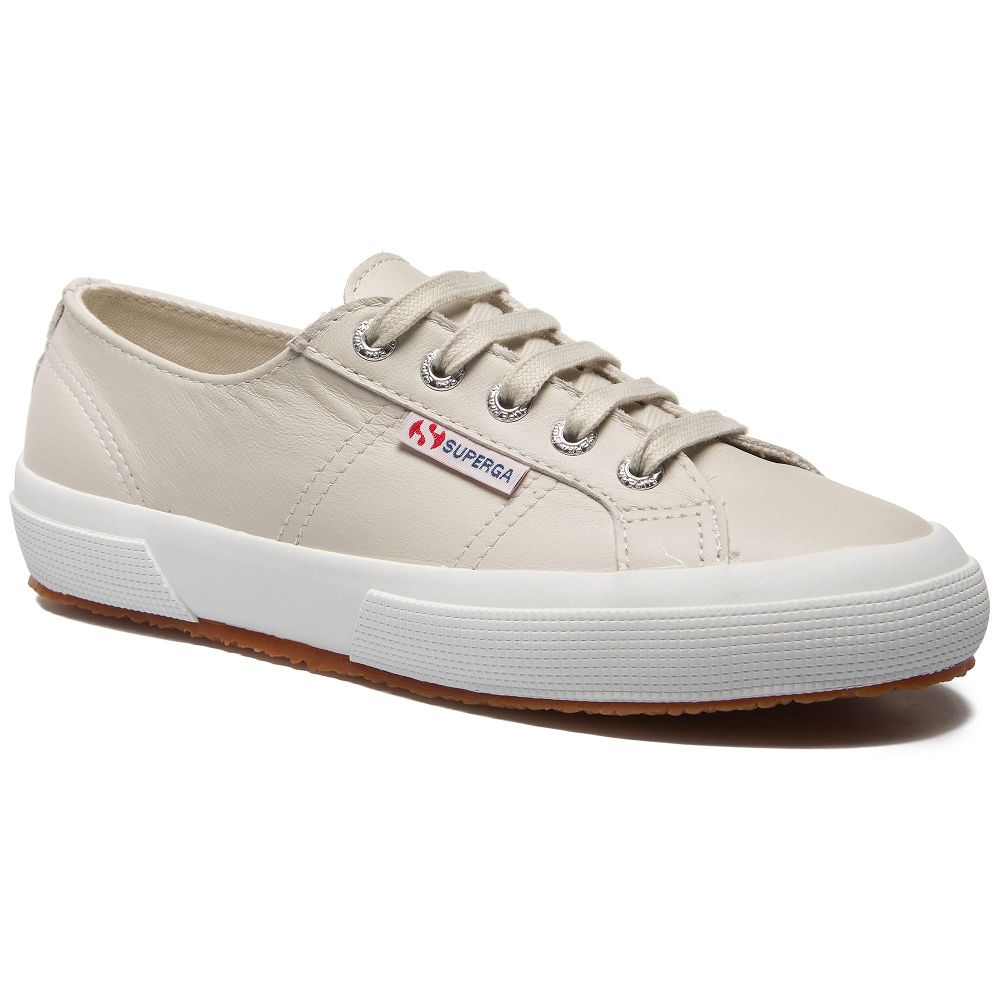 Superga 2750 Nappa Grey Sneakers - Men's Sneakers USA | US1666760